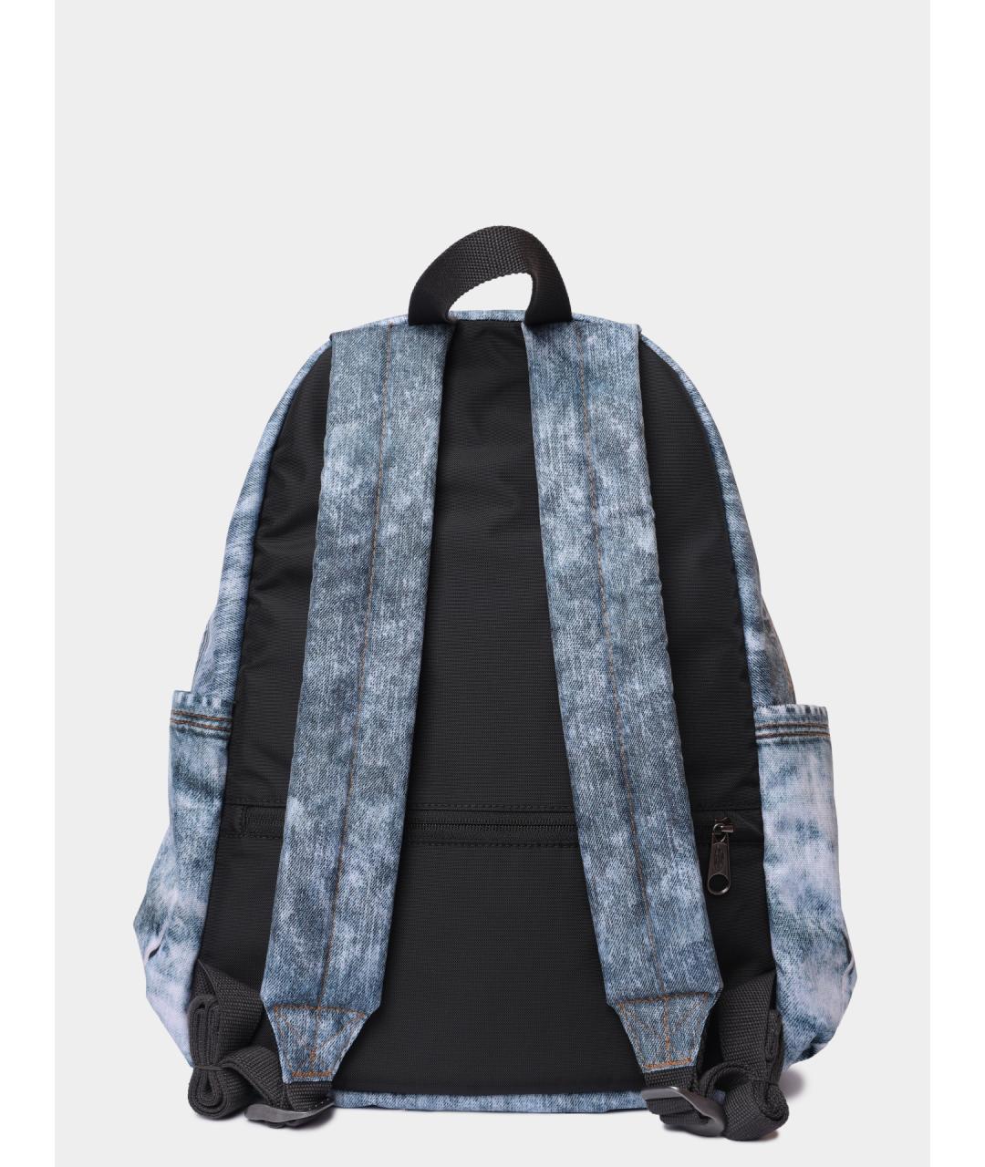 DIESEL Голубой тканевый рюкзак, фото 4