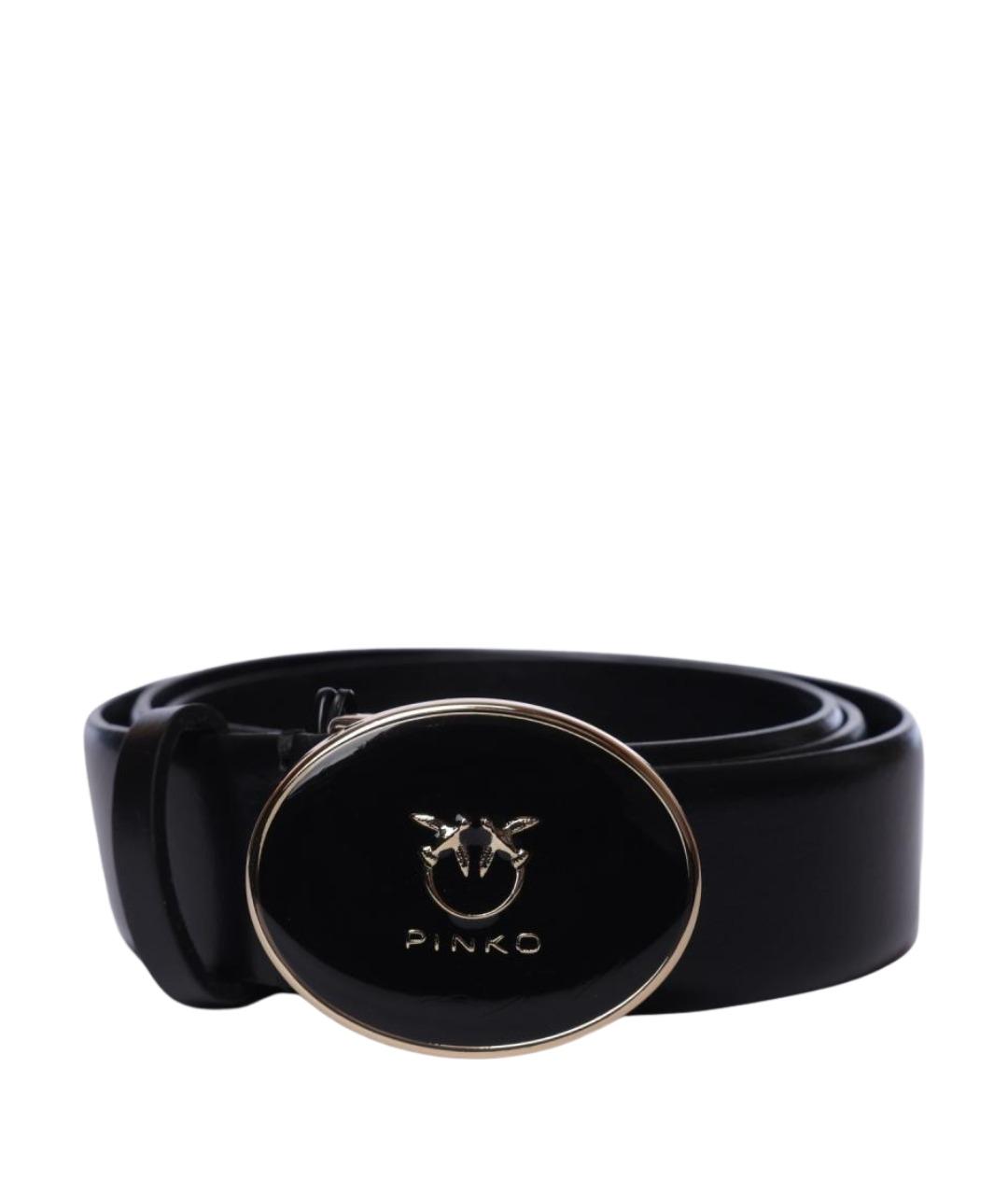 PINKO Черный ремень, фото 1