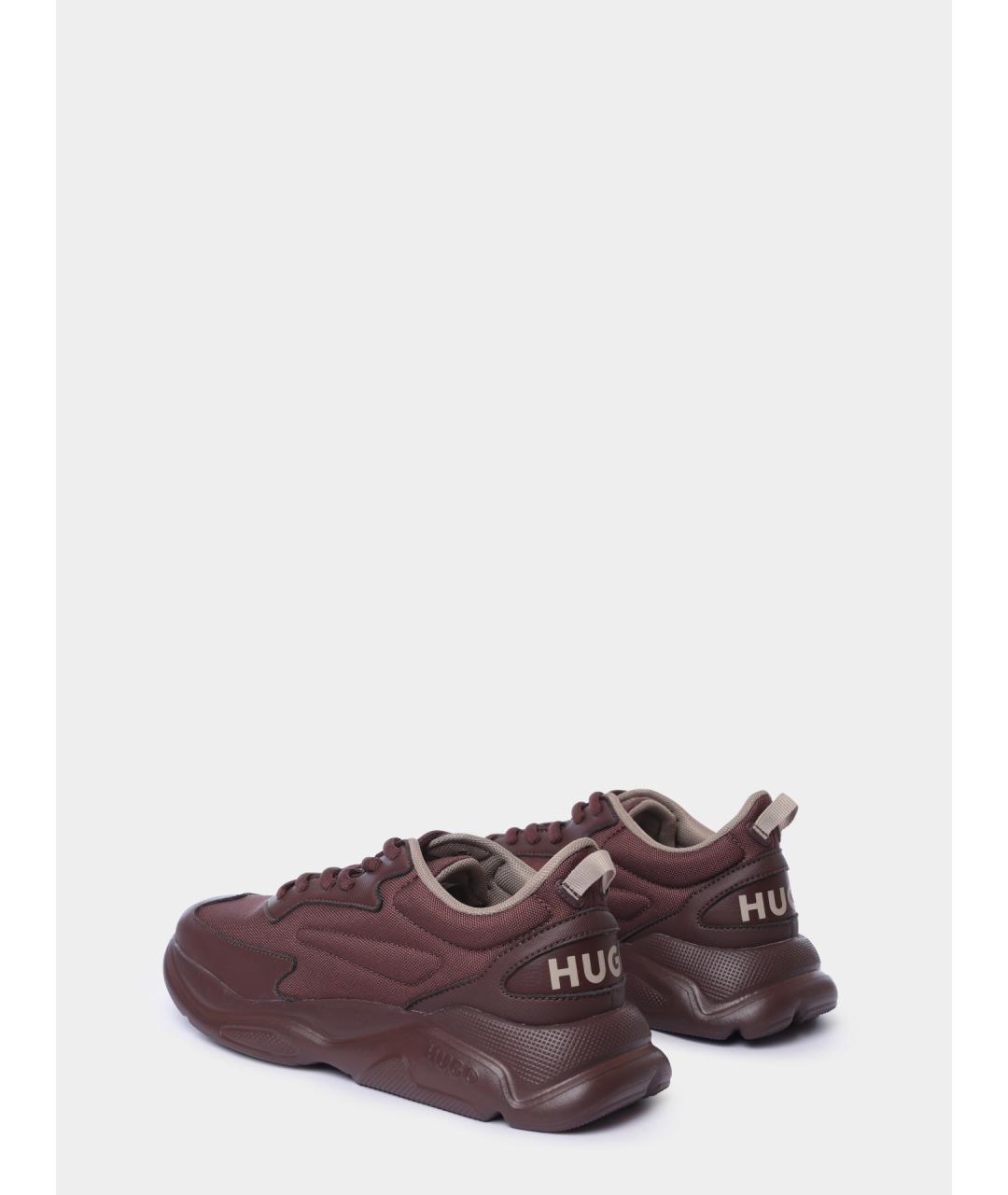 HUGO Коричневые кроссовки, фото 5