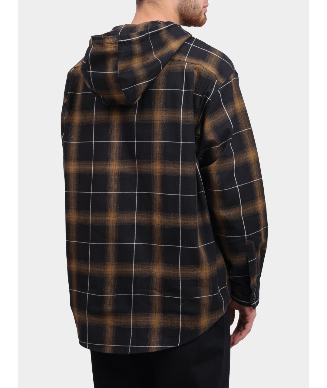 HUGO Коричневая кэжуал рубашка, фото 4