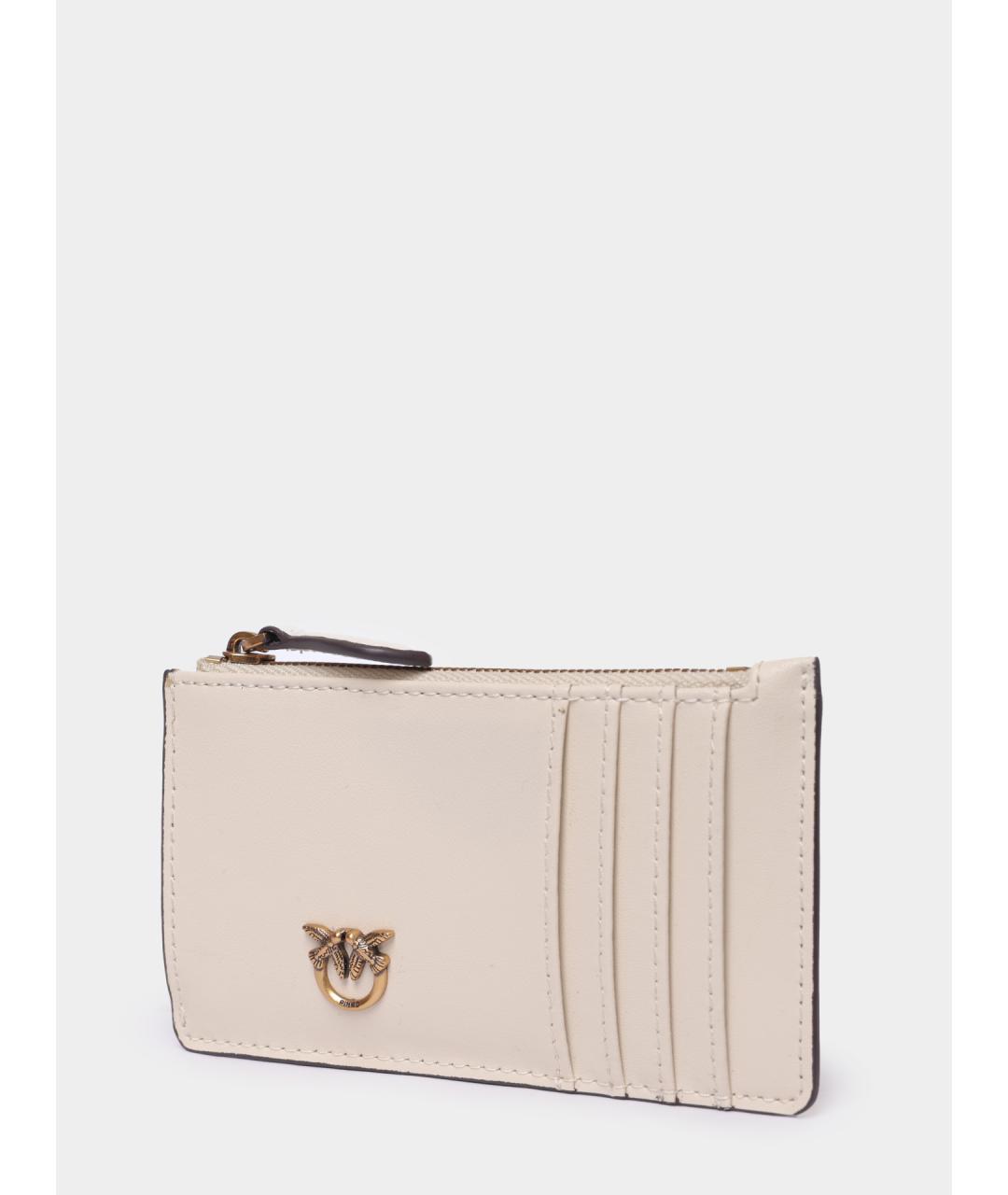 PINKO Розовый кожаный кошелек, фото 2