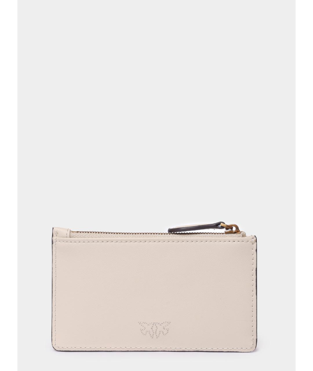 PINKO Розовый кожаный кошелек, фото 4