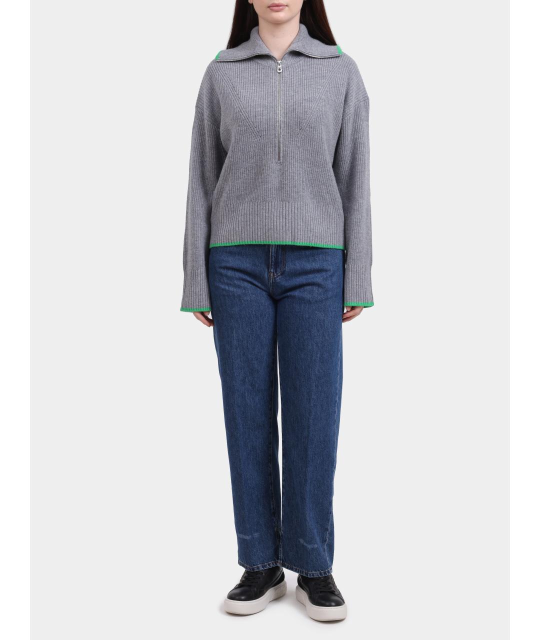 PINKO Синие прямые джинсы, фото 2