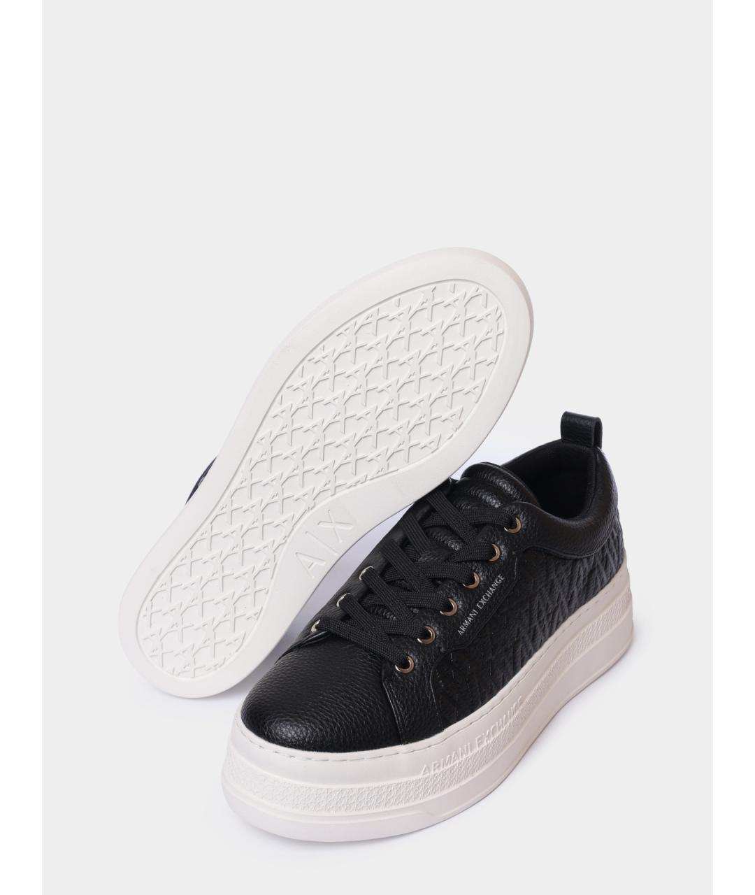 ARMANI EXCHANGE Черные кеды, фото 4