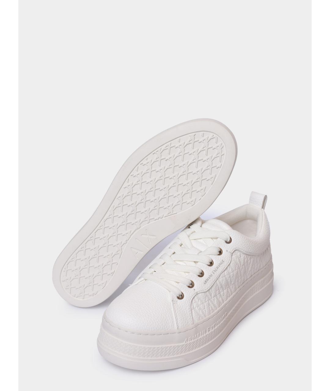 ARMANI EXCHANGE Белые кеды, фото 4