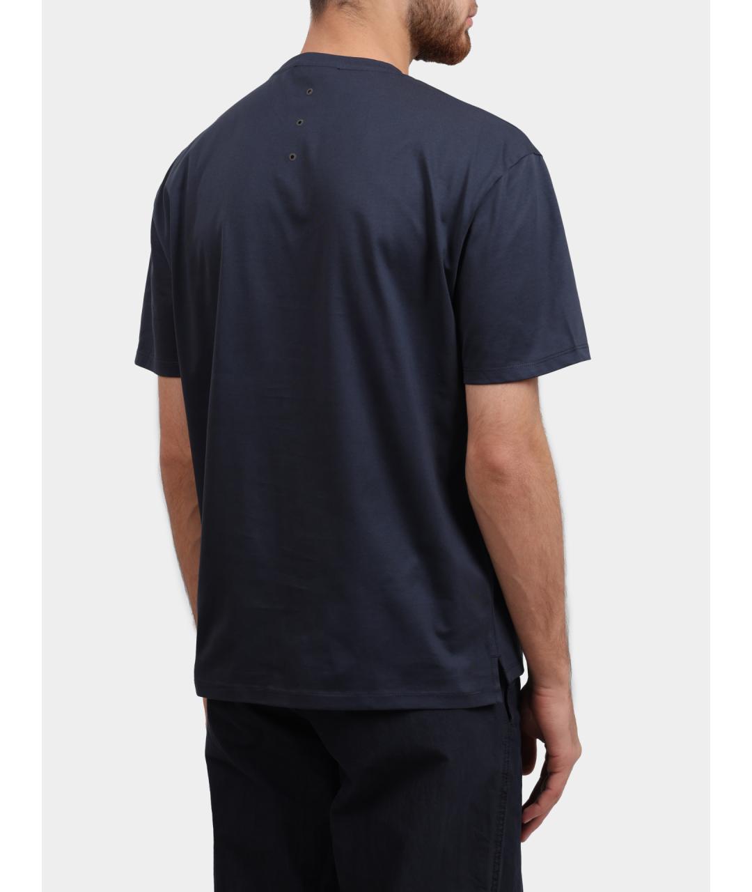 PREMIATA Синяя хлопковая футболка, фото 4