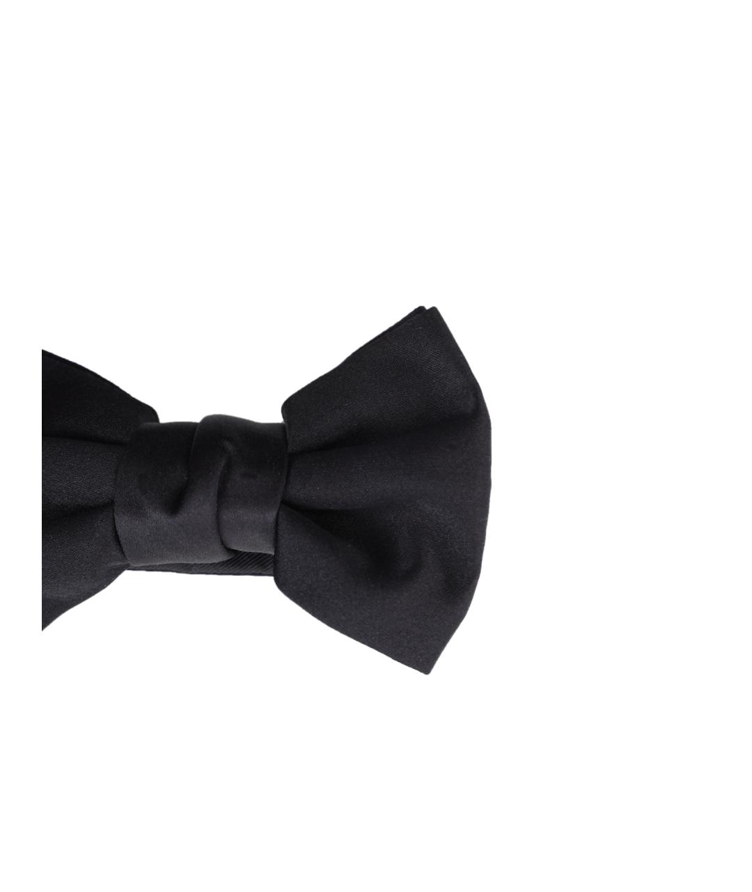 LANVIN Черная шелковая бабочка, фото 2