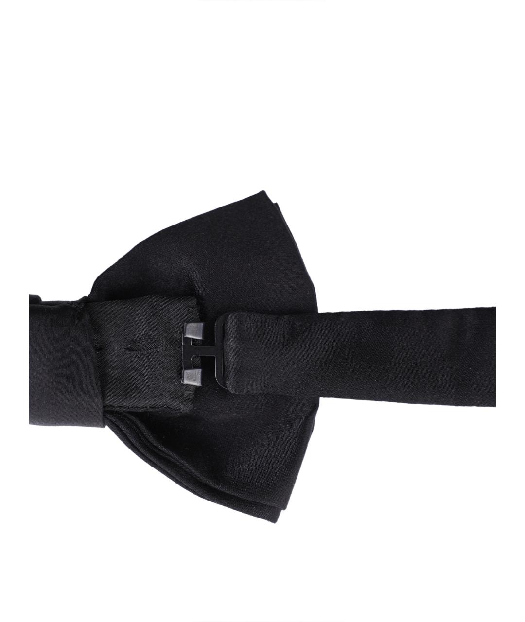 LANVIN Черная шелковая бабочка, фото 3