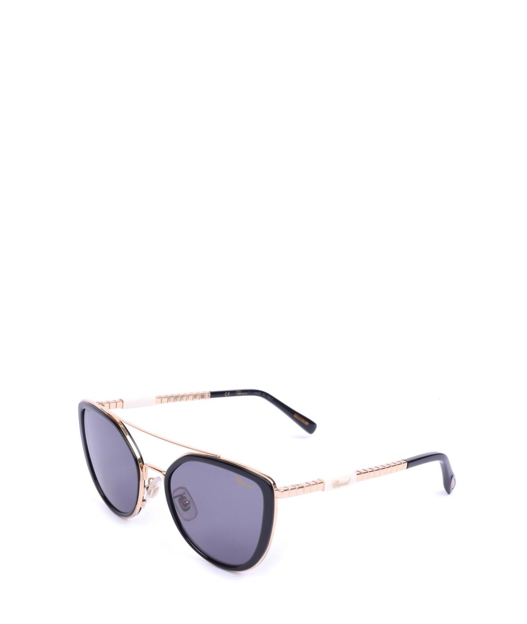 CHOPARD Фиолетовые металлические солнцезащитные очки, фото 1