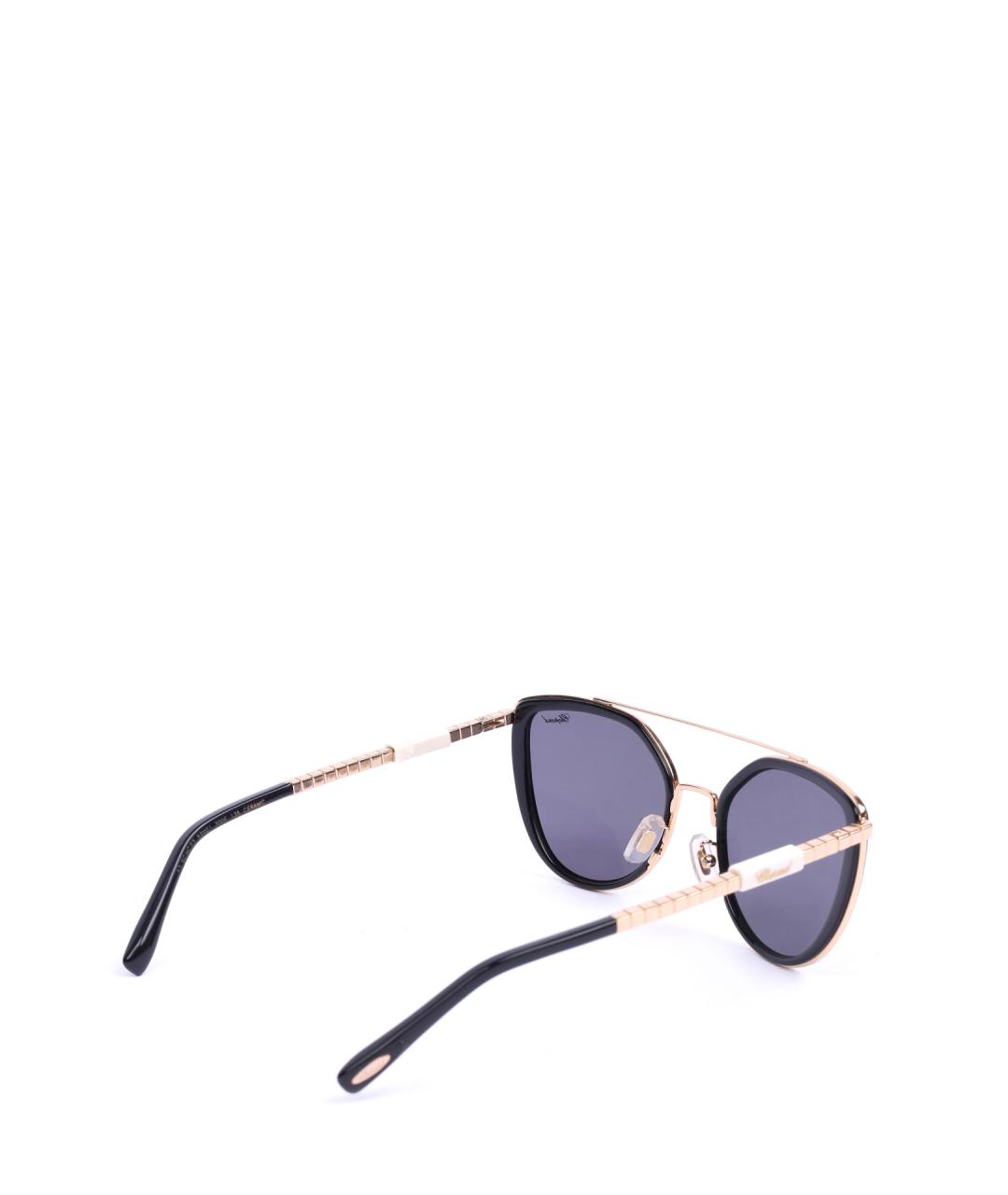 CHOPARD Фиолетовые металлические солнцезащитные очки, фото 3