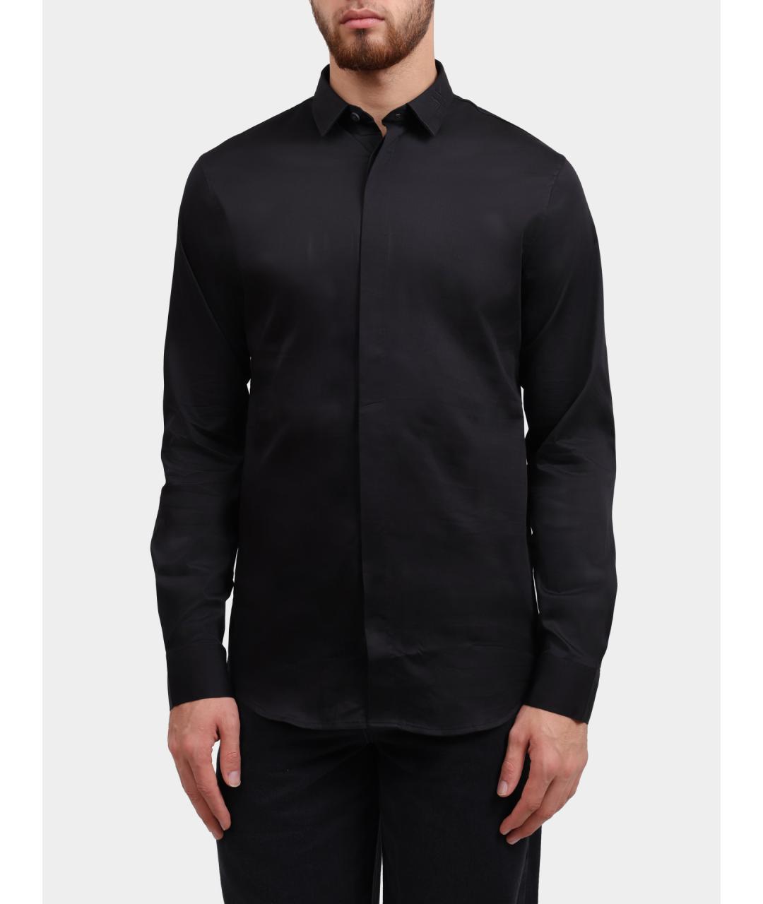 ARMANI EXCHANGE Черная кэжуал рубашка, фото 5