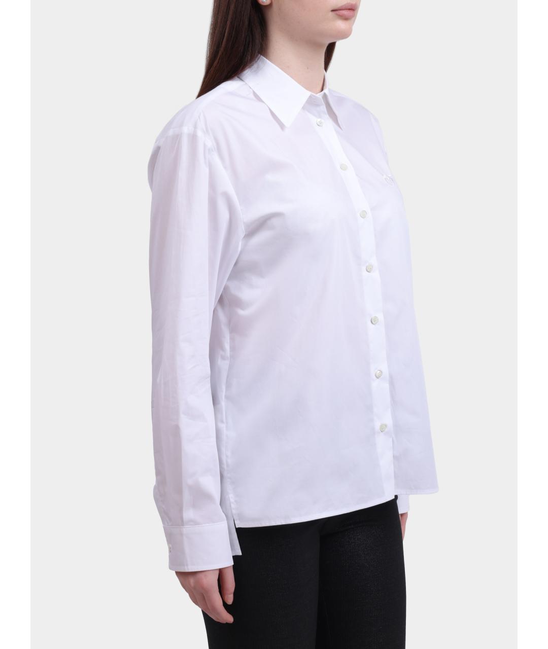 PINKO Белая хлопковая рубашка, фото 3