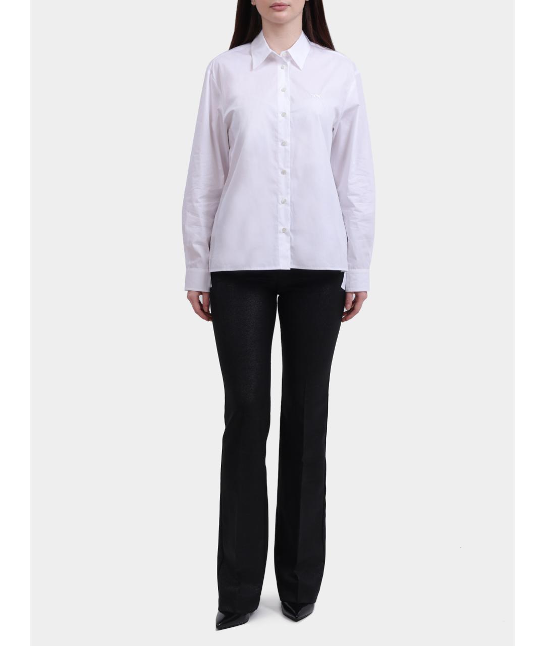 PINKO Белая хлопковая рубашка, фото 2