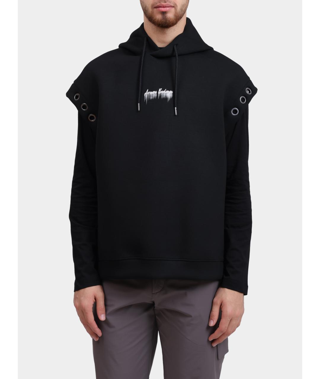 ARMANI EXCHANGE Черная жилетка, фото 6