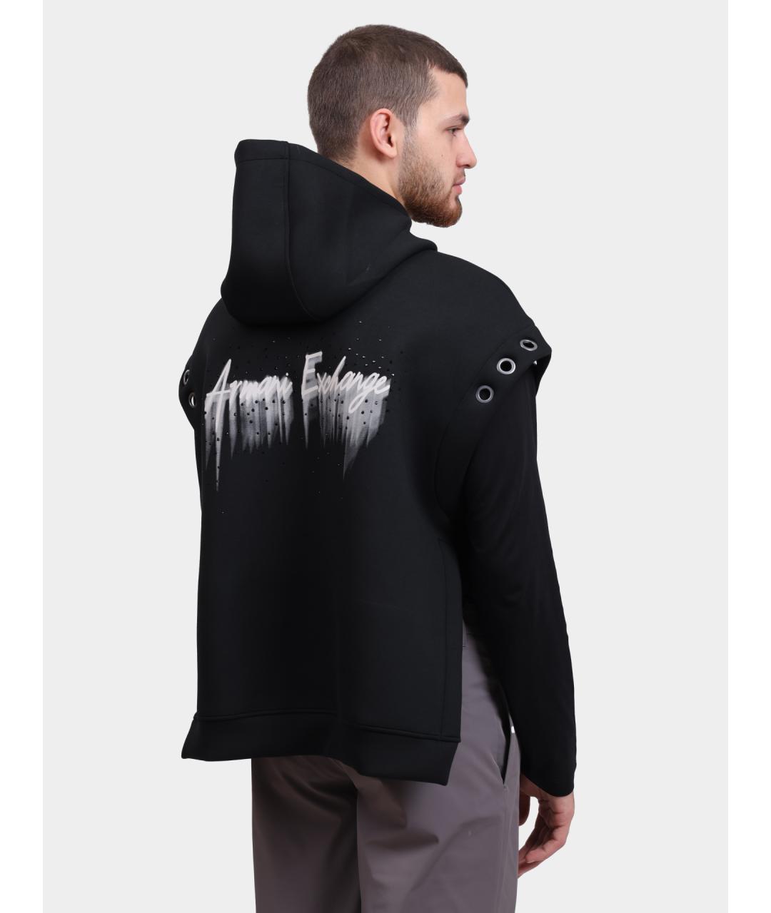 ARMANI EXCHANGE Черная жилетка, фото 5