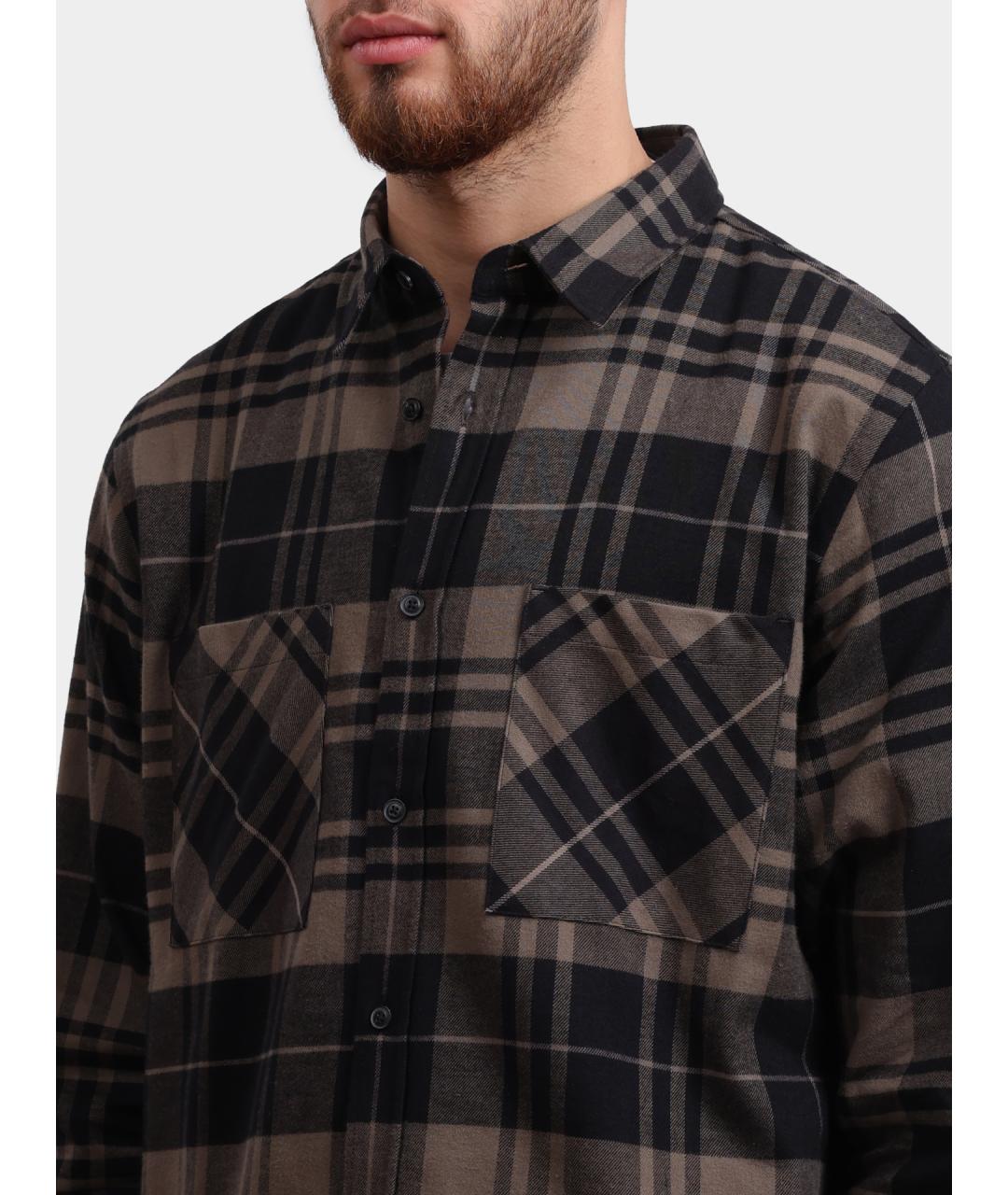 HUGO Черная кэжуал рубашка, фото 4