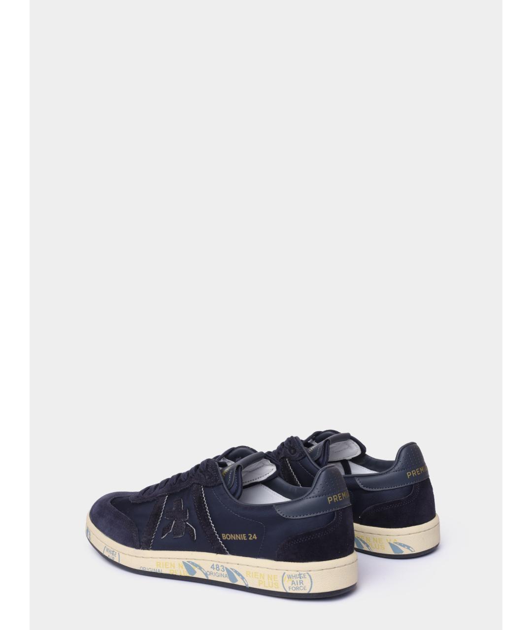 PREMIATA Синие низкие кроссовки / кеды, фото 5