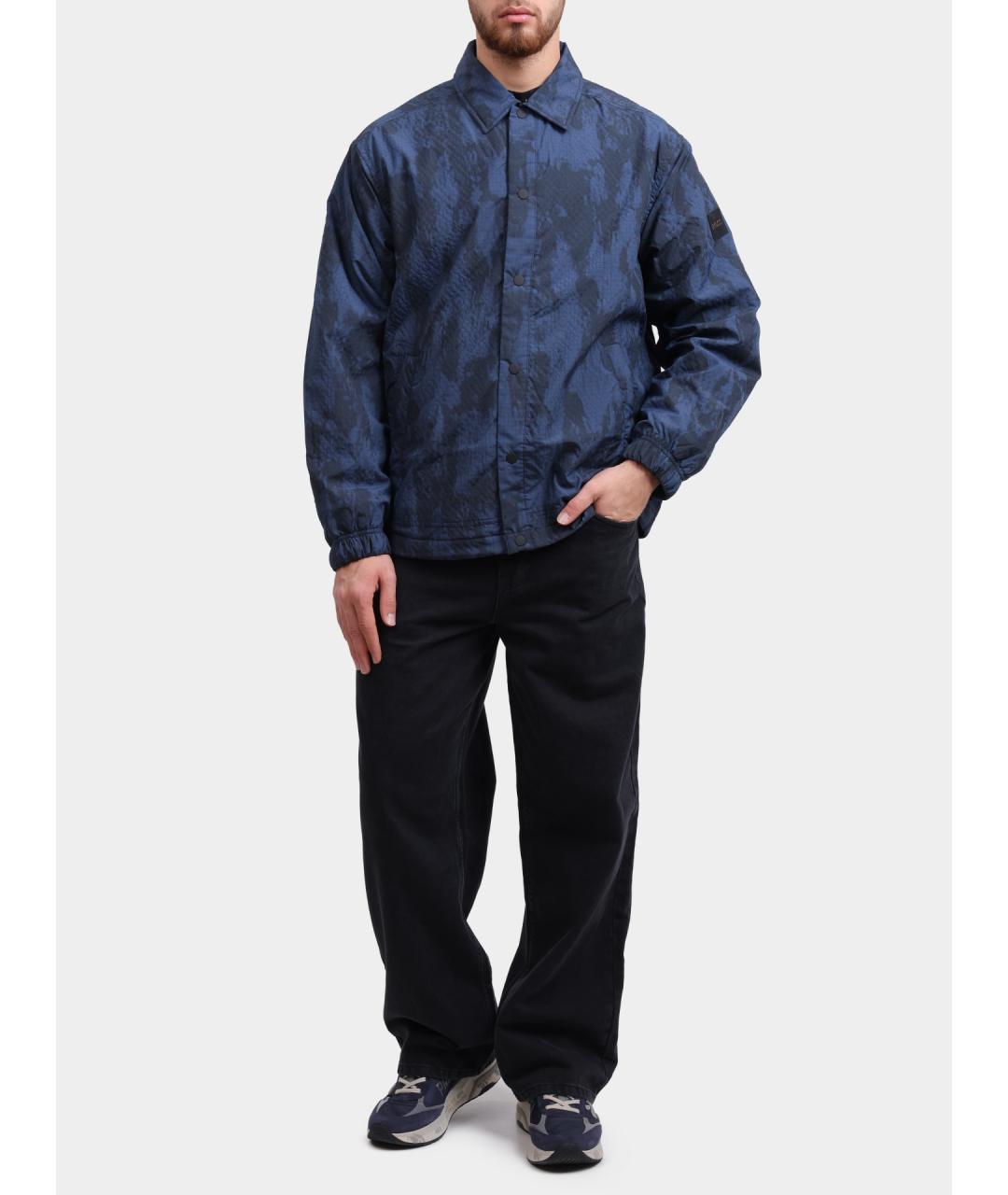 HUGO BOSS Синяя кэжуал рубашка, фото 2