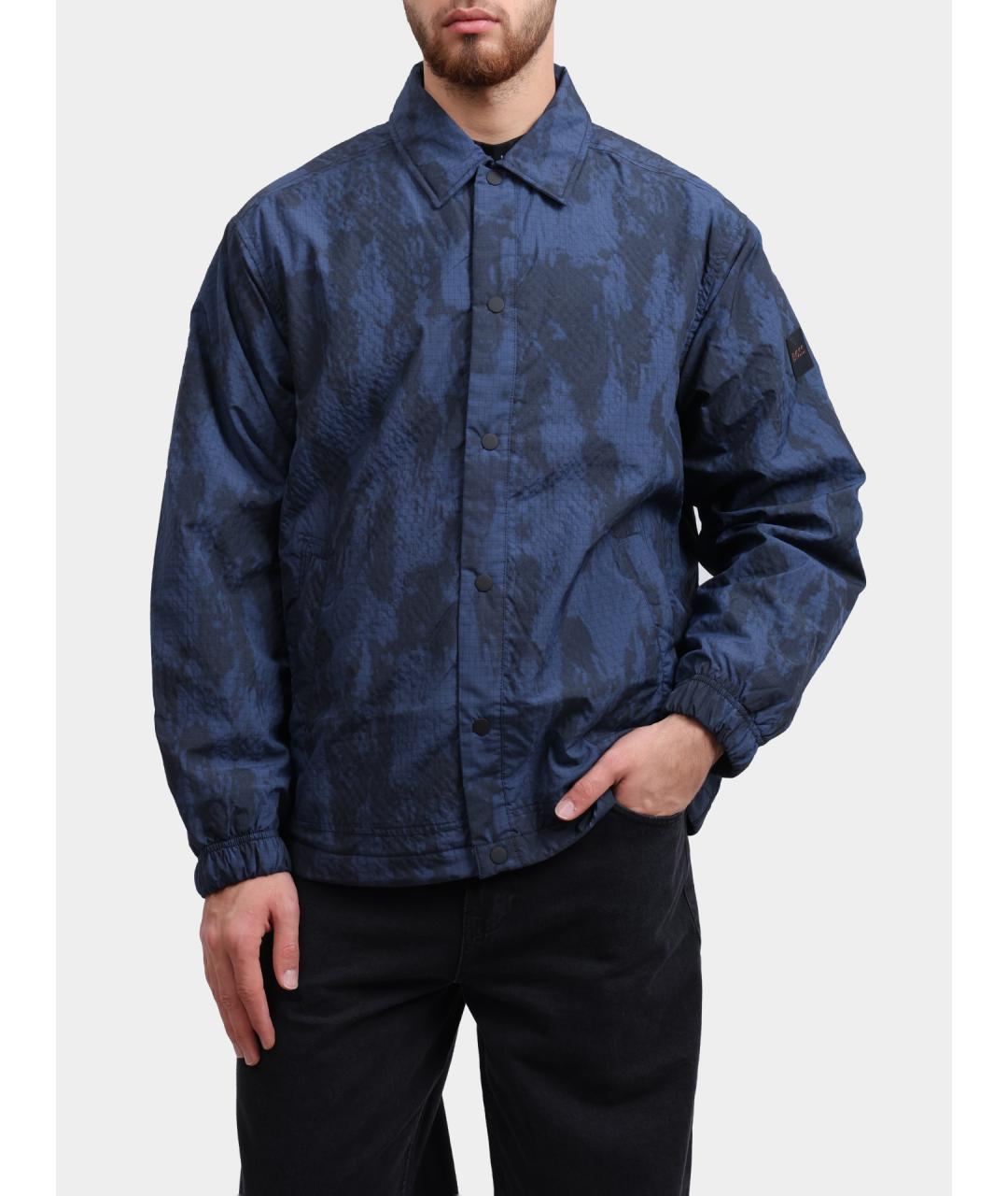 HUGO BOSS Синяя кэжуал рубашка, фото 5