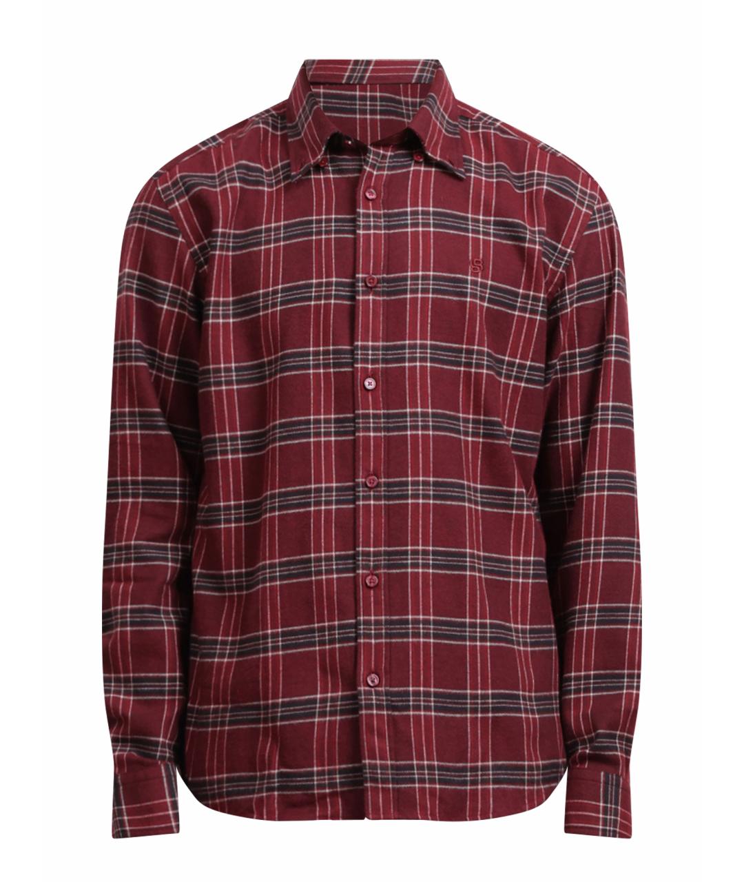 HUGO BOSS Красная кэжуал рубашка, фото 1