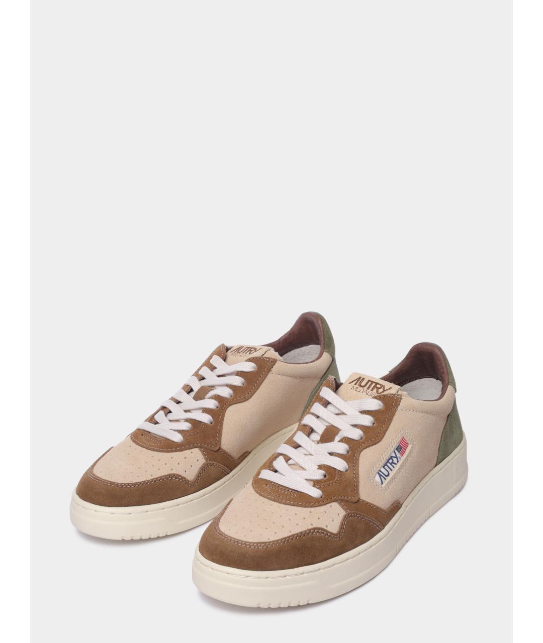 AUTRY Мульти замшевые низкие кроссовки / кеды, фото 3