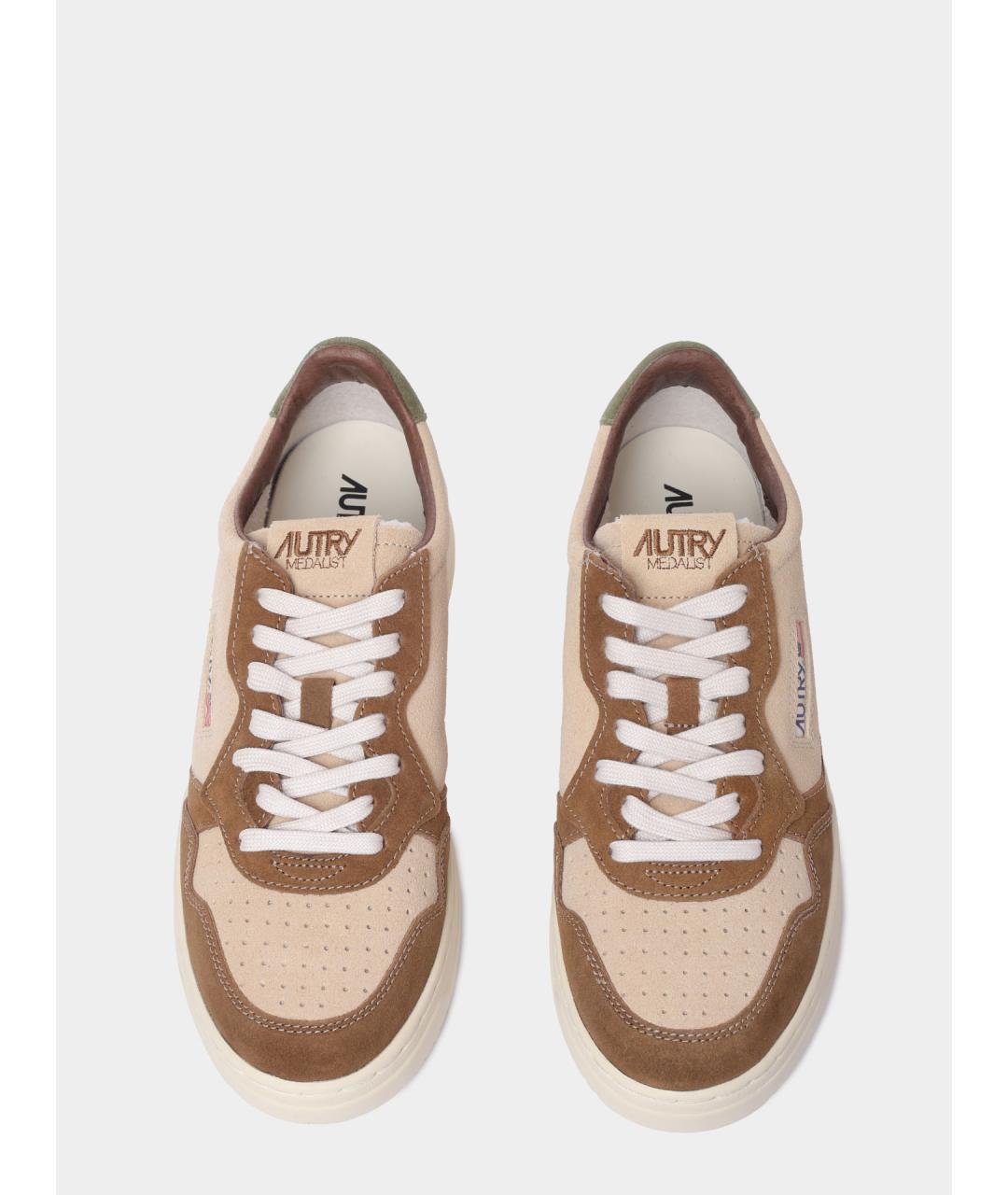 AUTRY Мульти замшевые низкие кроссовки / кеды, фото 4