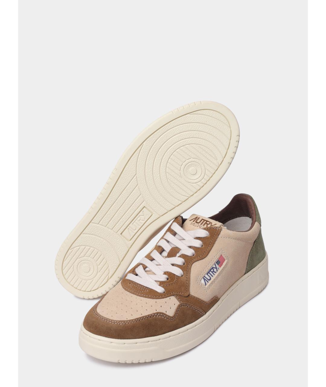 AUTRY Мульти замшевые низкие кроссовки / кеды, фото 5