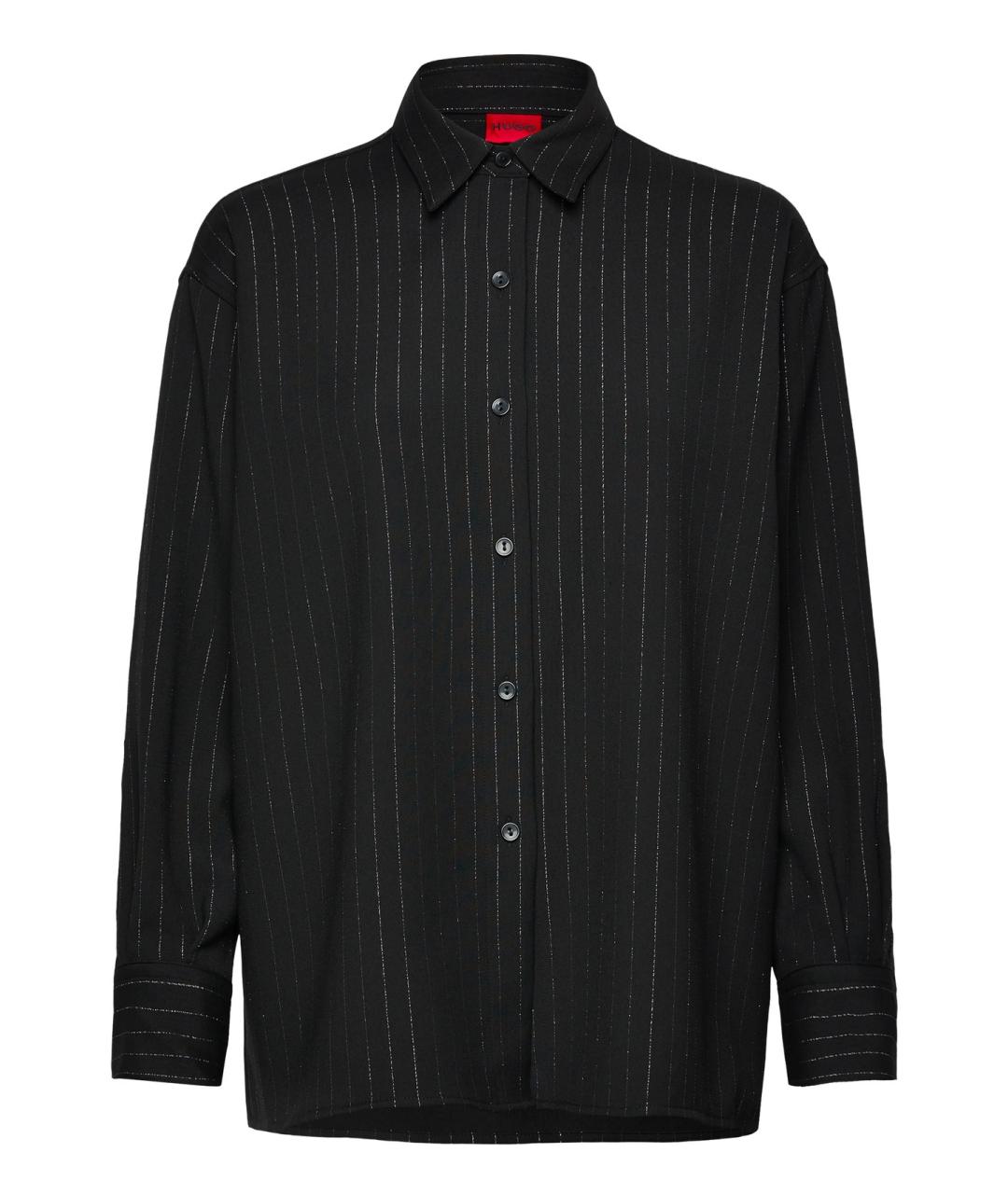 HUGO Черная рубашка, фото 1