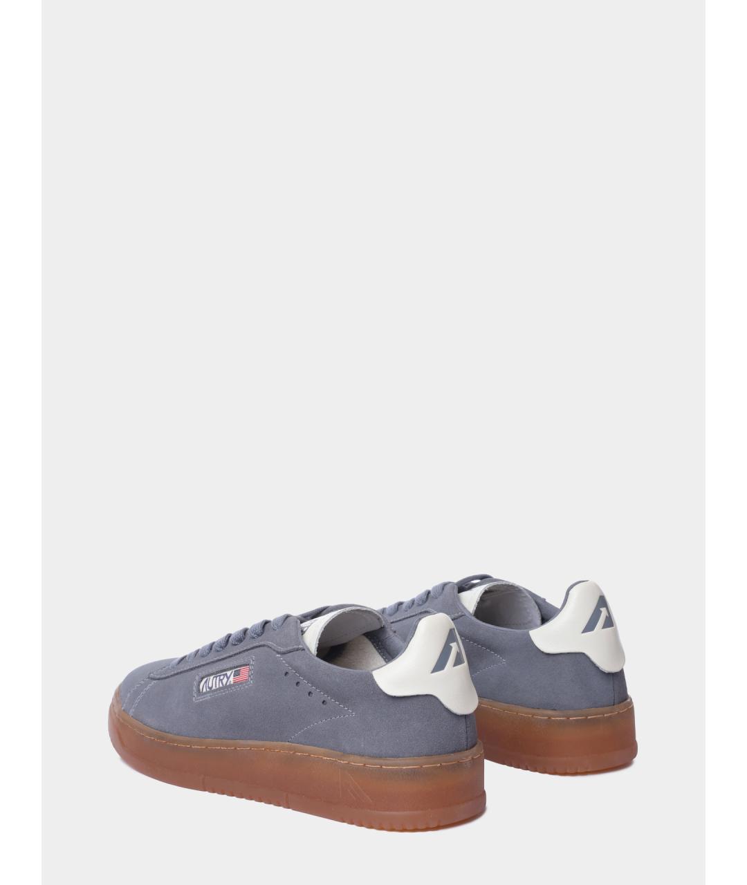 AUTRY Серые замшевые низкие кроссовки / кеды, фото 6