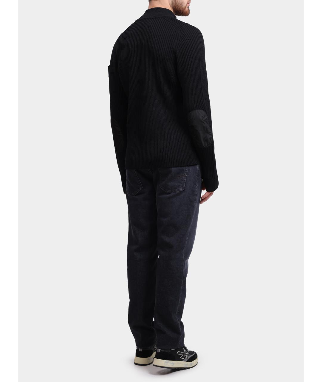 PESERICO Серые хлопковые прямые джинсы, фото 5