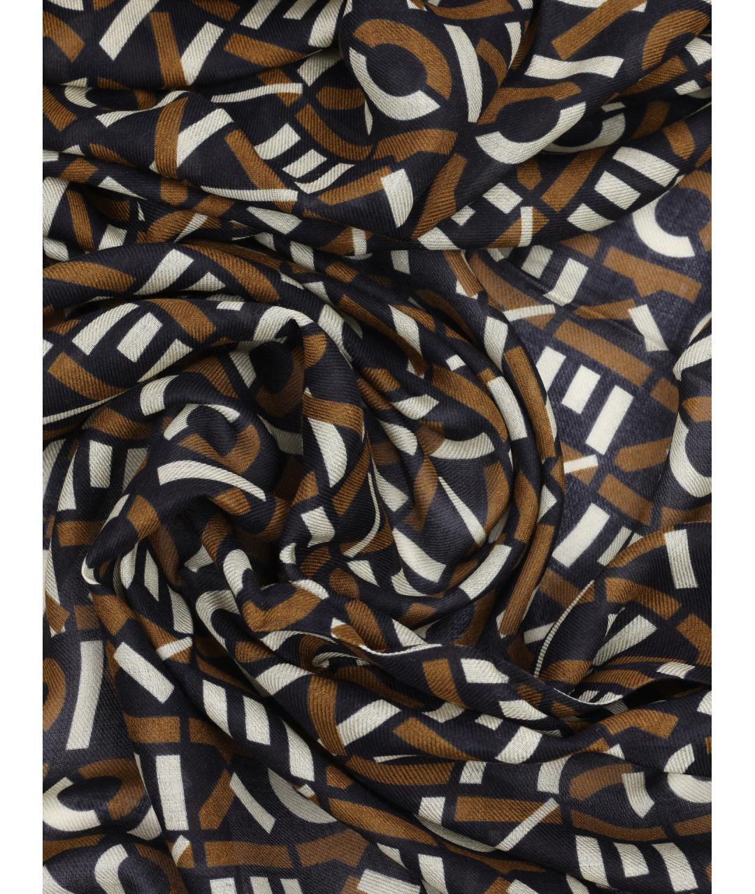 KENZO Черный шарф, фото 2