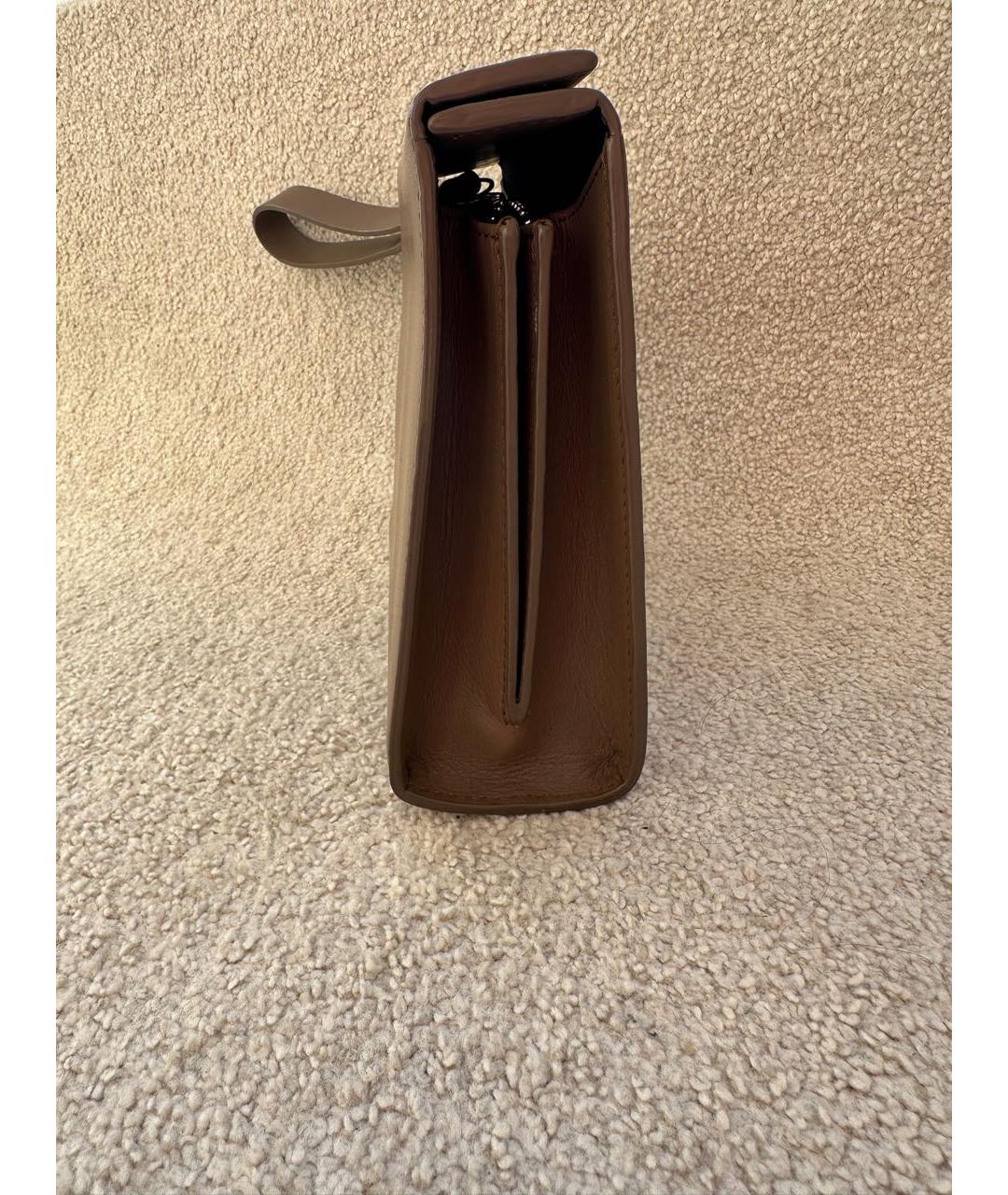 AESTHER EKME Коричневая кожаная сумка на плечо, фото 4