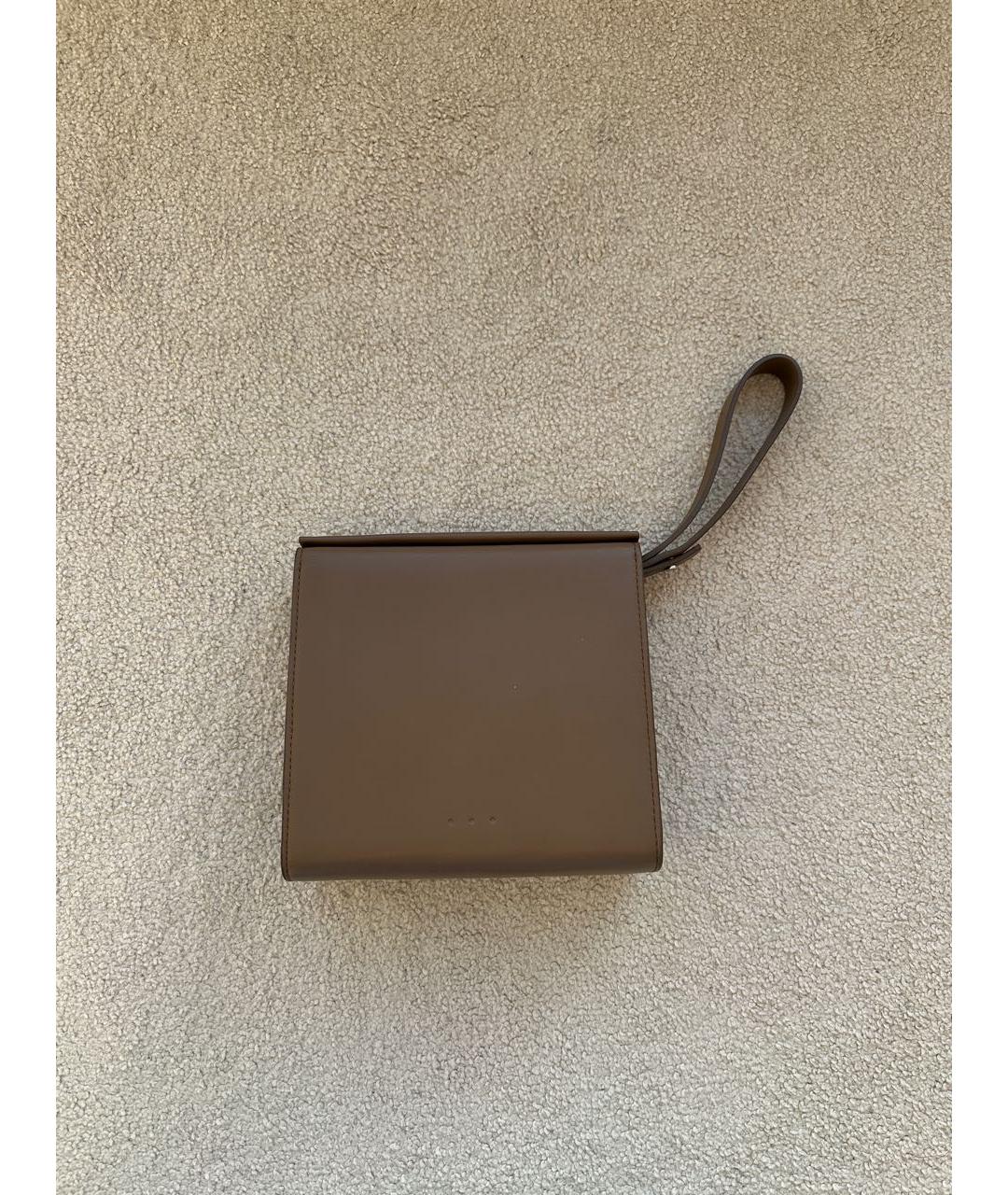 AESTHER EKME Коричневая кожаная сумка на плечо, фото 7