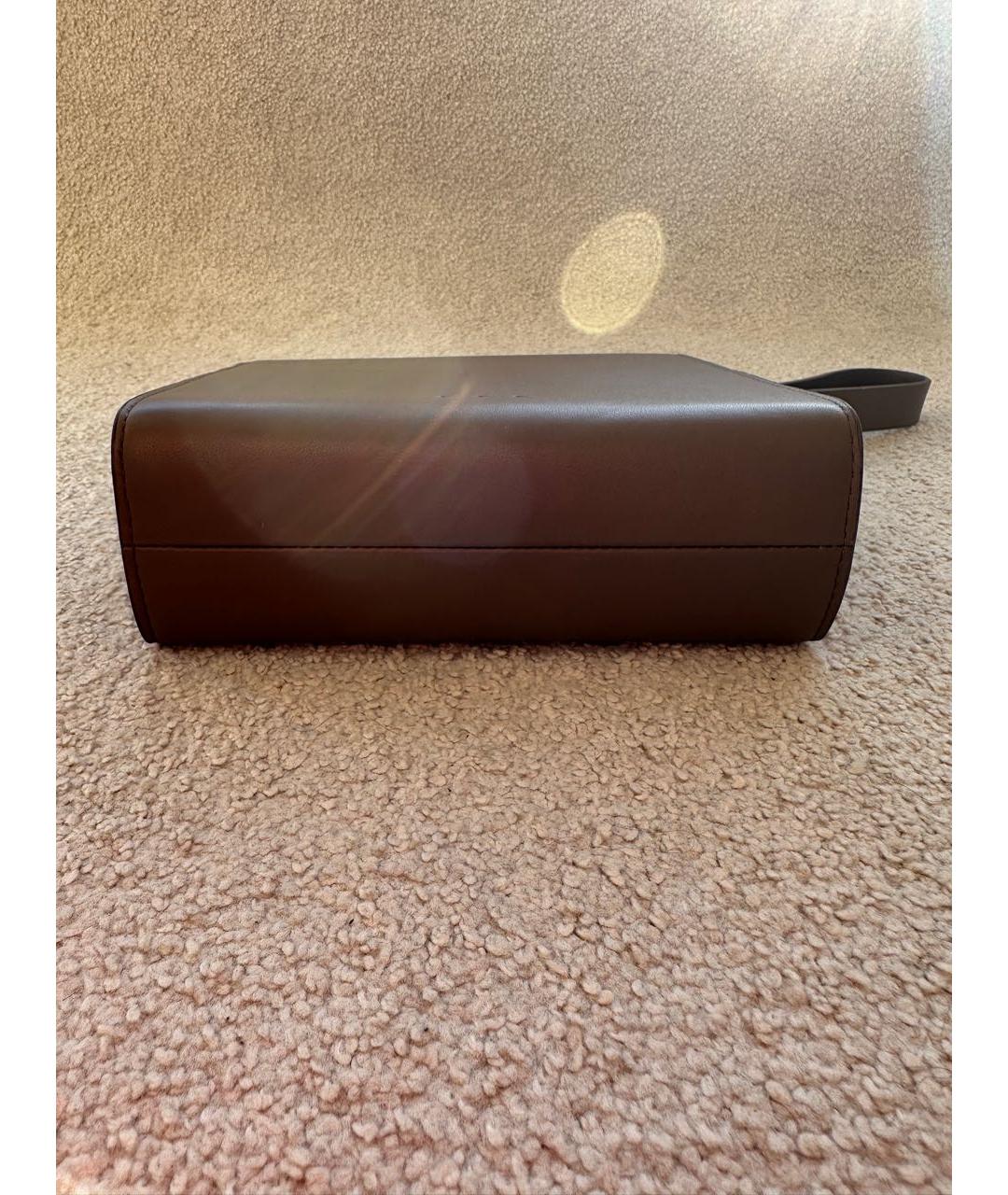 AESTHER EKME Коричневая кожаная сумка на плечо, фото 5