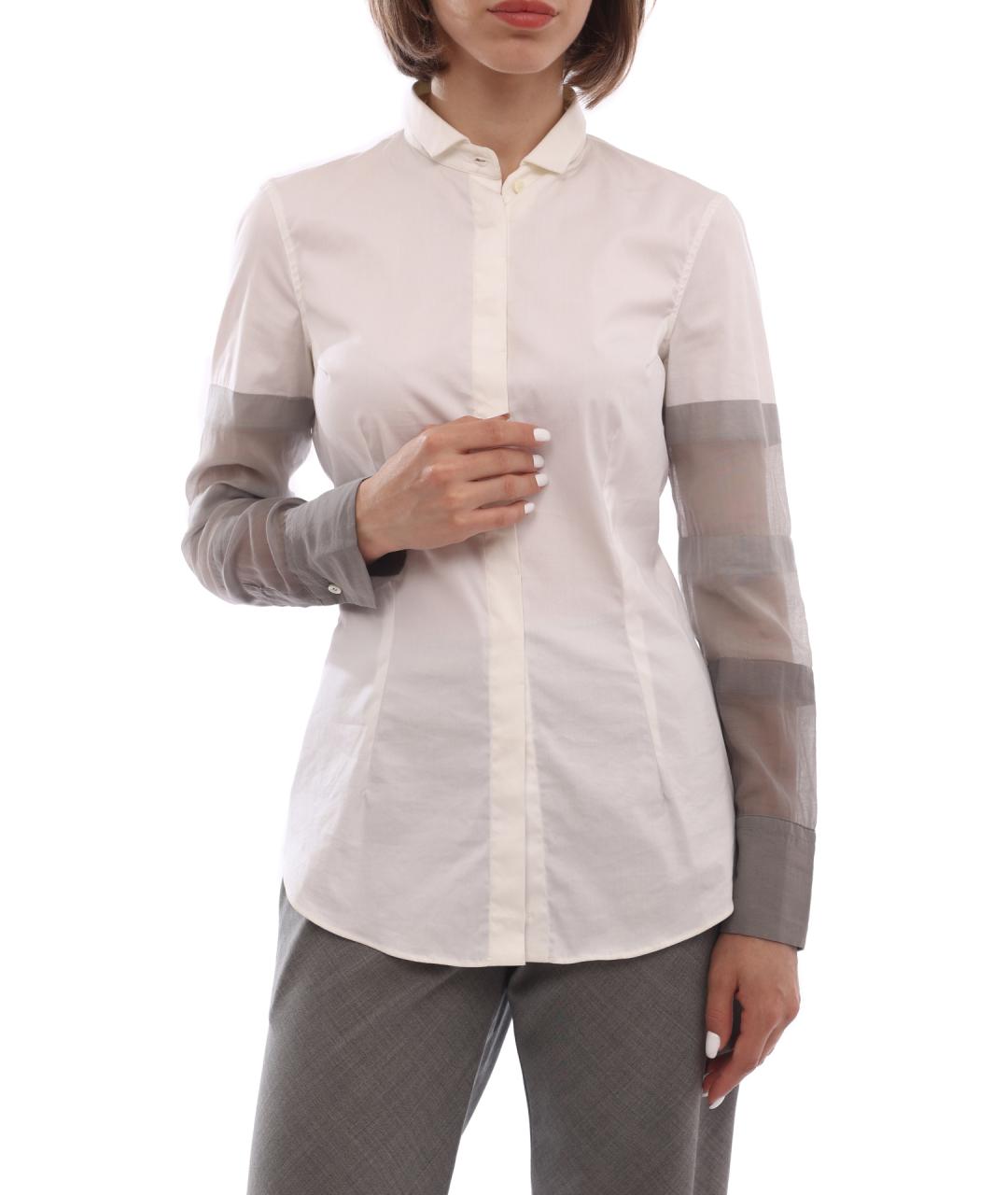 BRUNELLO CUCINELLI Мульти рубашка, фото 7