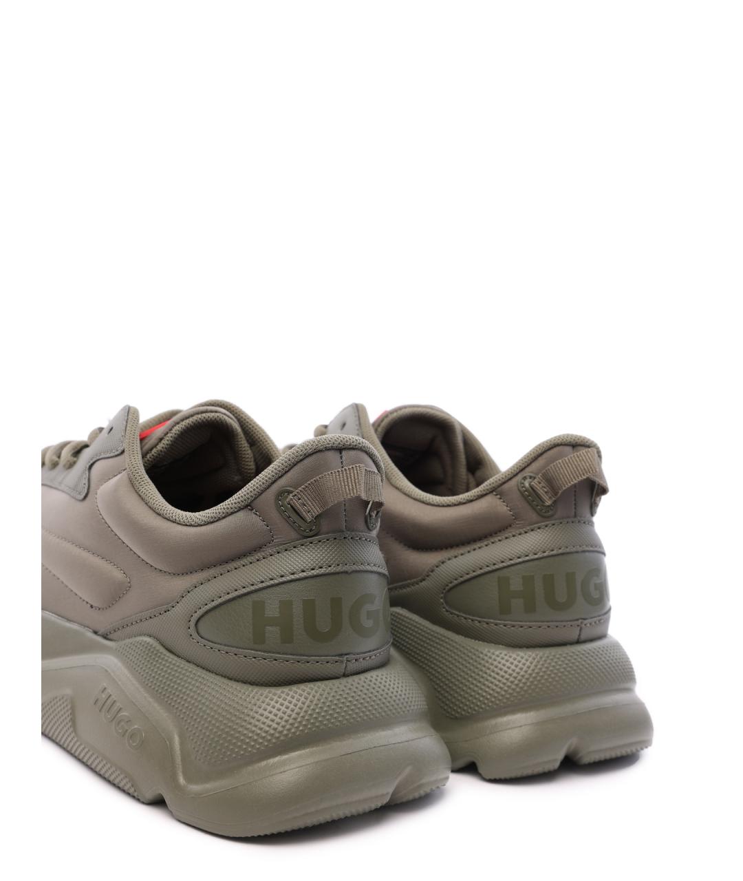 HUGO Зеленые высокие кроссовки / кеды, фото 6