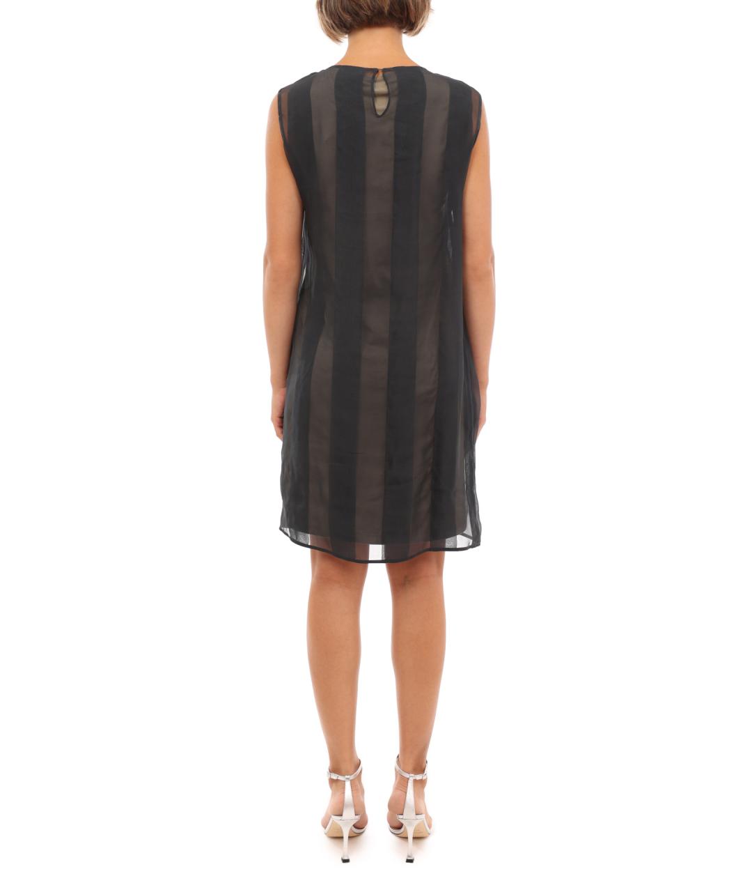 BRUNELLO CUCINELLI Мульти повседневное платье, фото 4