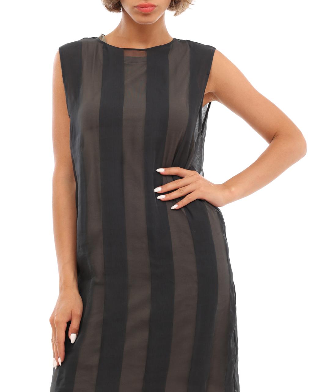 BRUNELLO CUCINELLI Мульти повседневное платье, фото 2