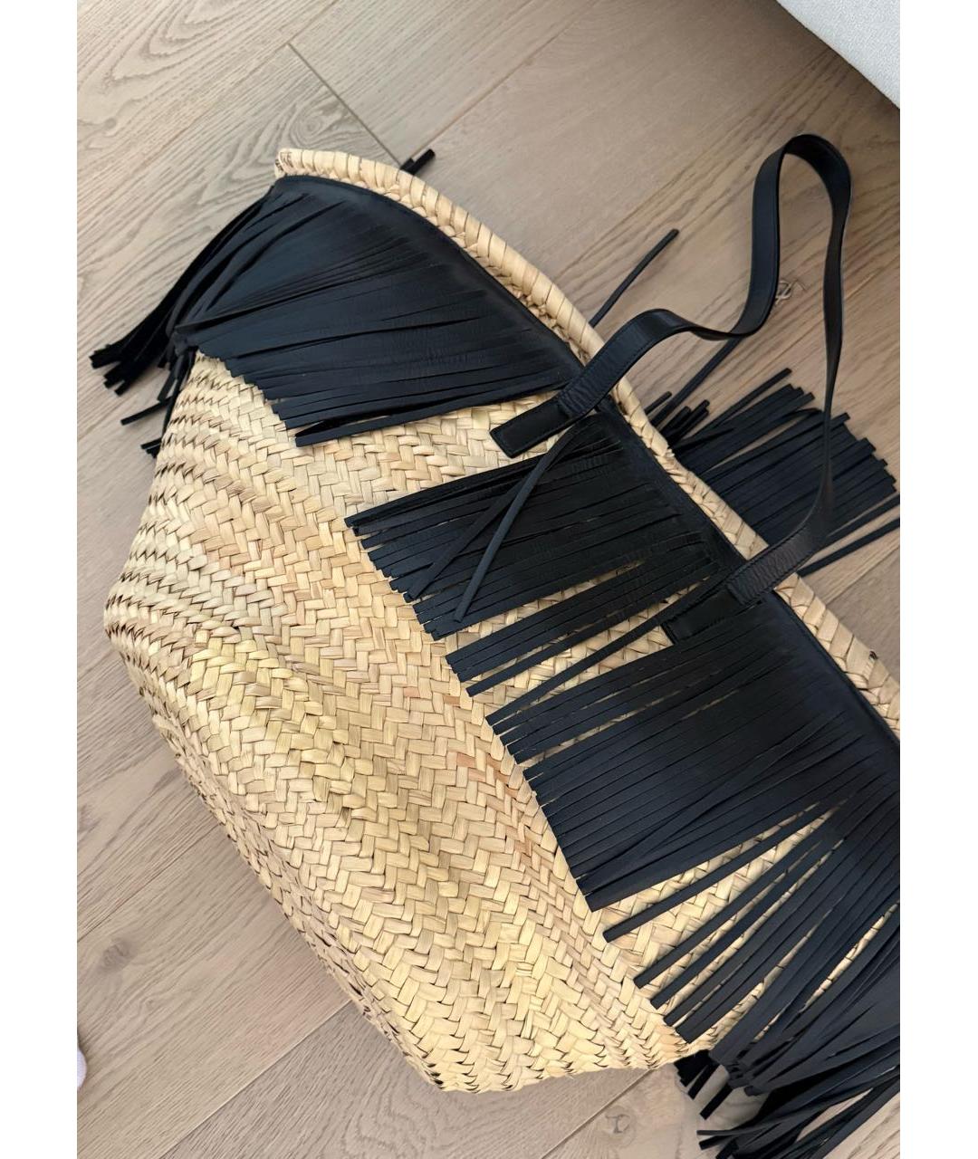 SAINT LAURENT Бежевая сумка через плечо, фото 3