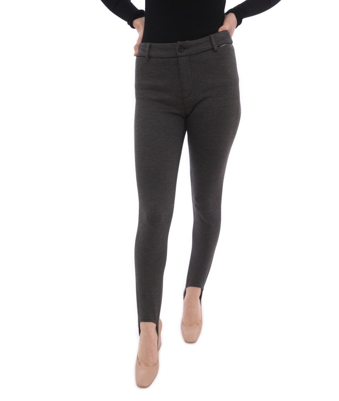 LIU JO Серые леггинсы и велосипедки, фото 3