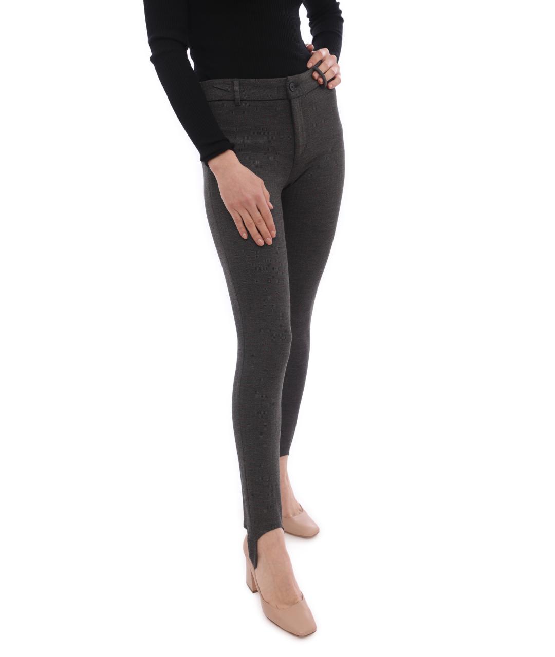 LIU JO Серые леггинсы и велосипедки, фото 2