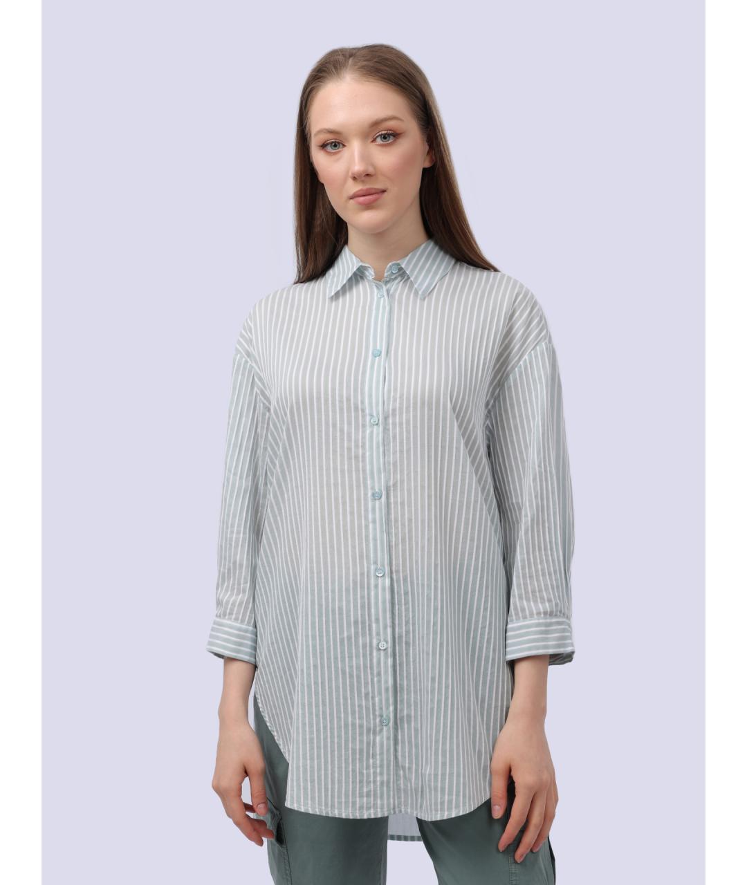 PESERICO Зеленая рубашка, фото 7