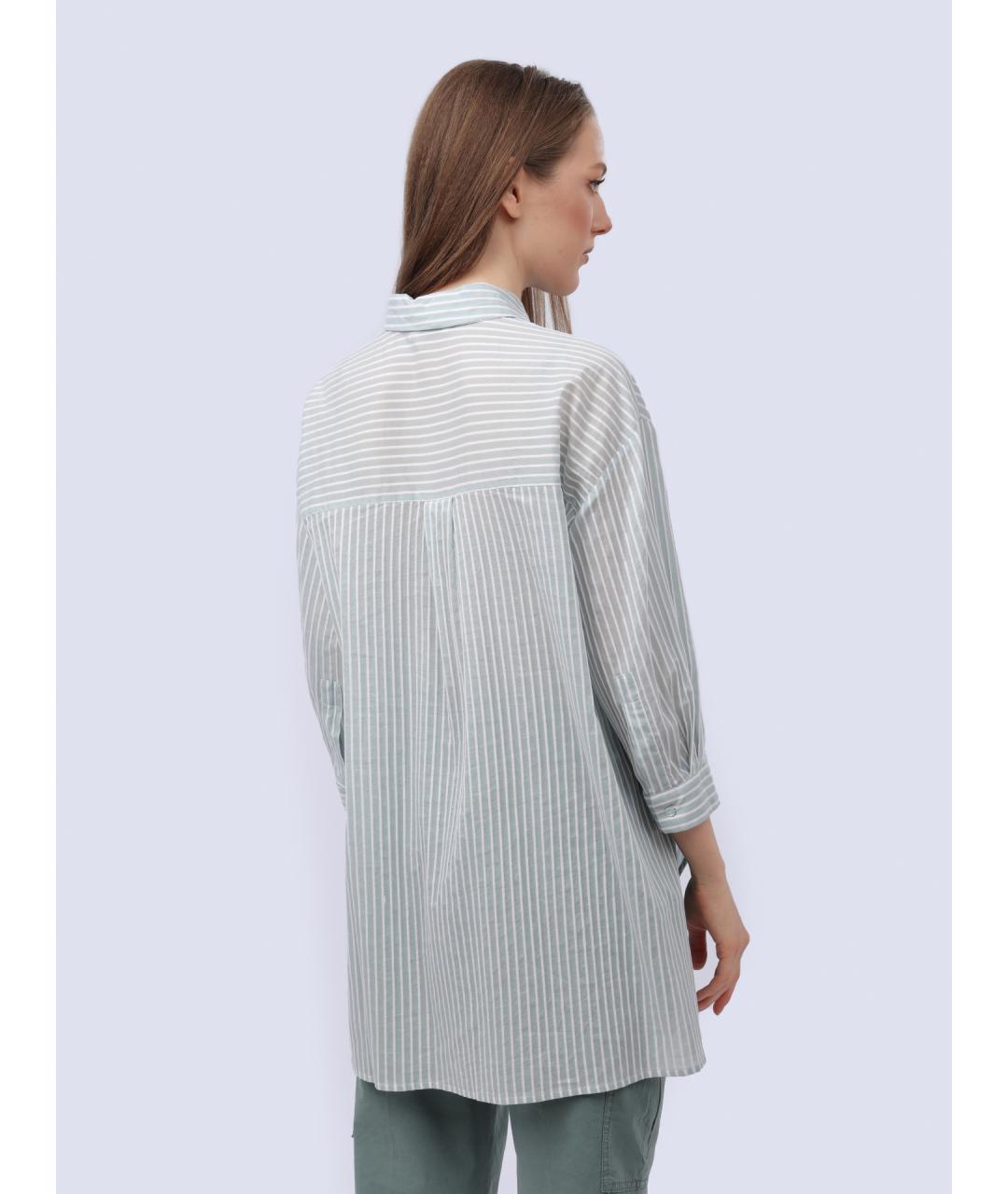 PESERICO Зеленая рубашка, фото 6