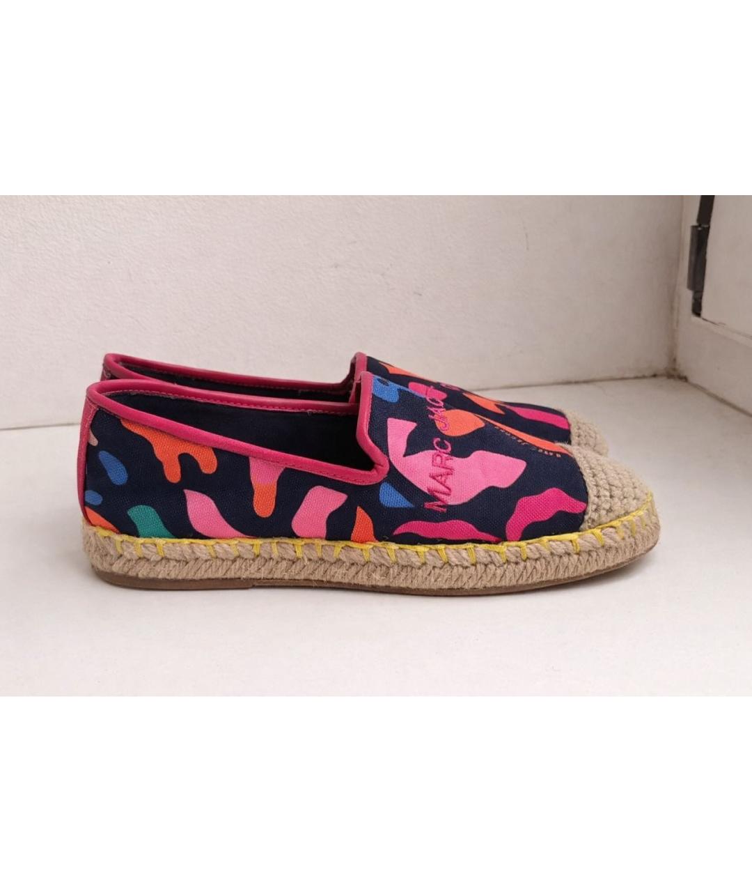 MARC JACOBS Мульти текстильные лоферы и мокасины, фото 5