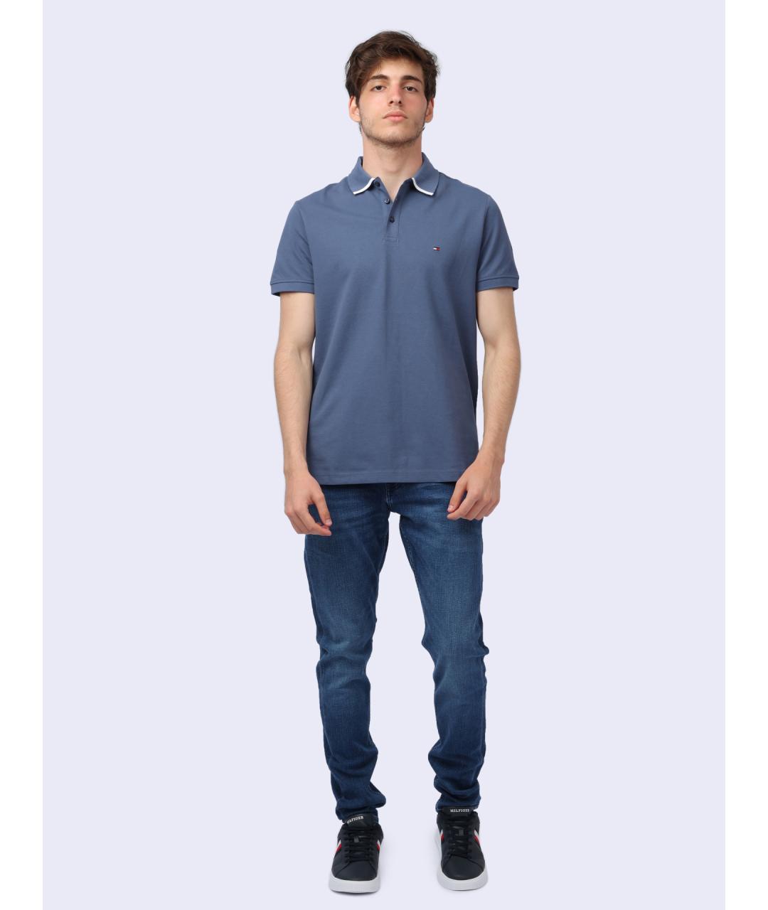 TOMMY HILFIGER Синяя футболка, фото 2