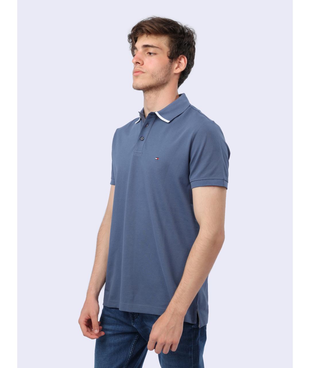 TOMMY HILFIGER Синяя футболка, фото 4