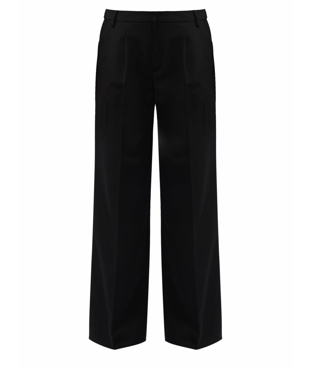 LIU JO Черные прямые брюки, фото 1