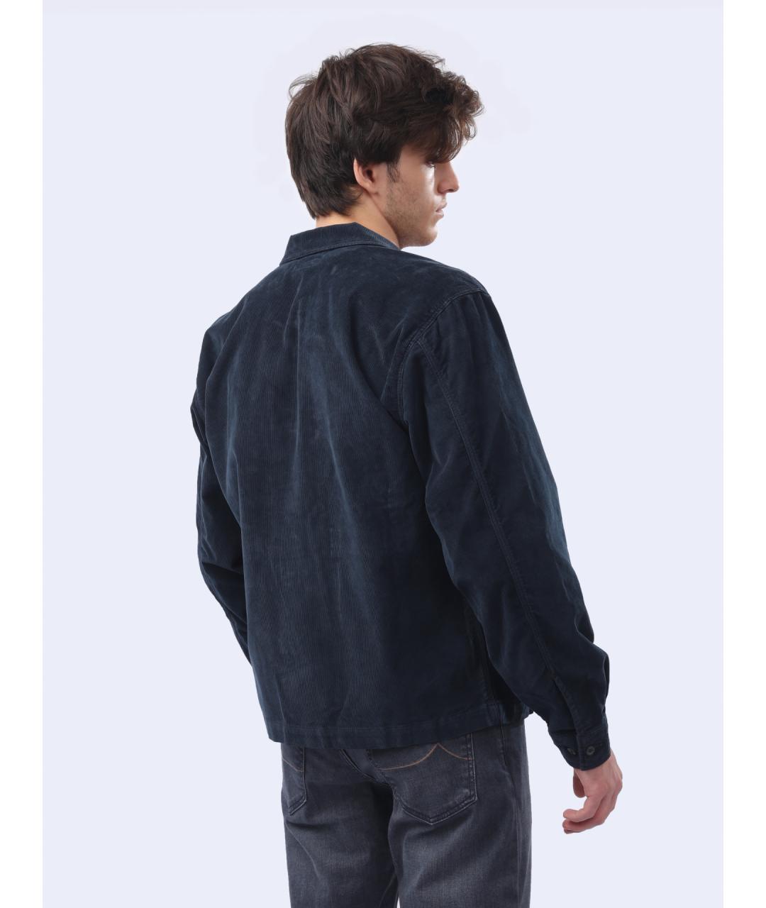 CP COMPANY Темно-синяя кэжуал рубашка, фото 4