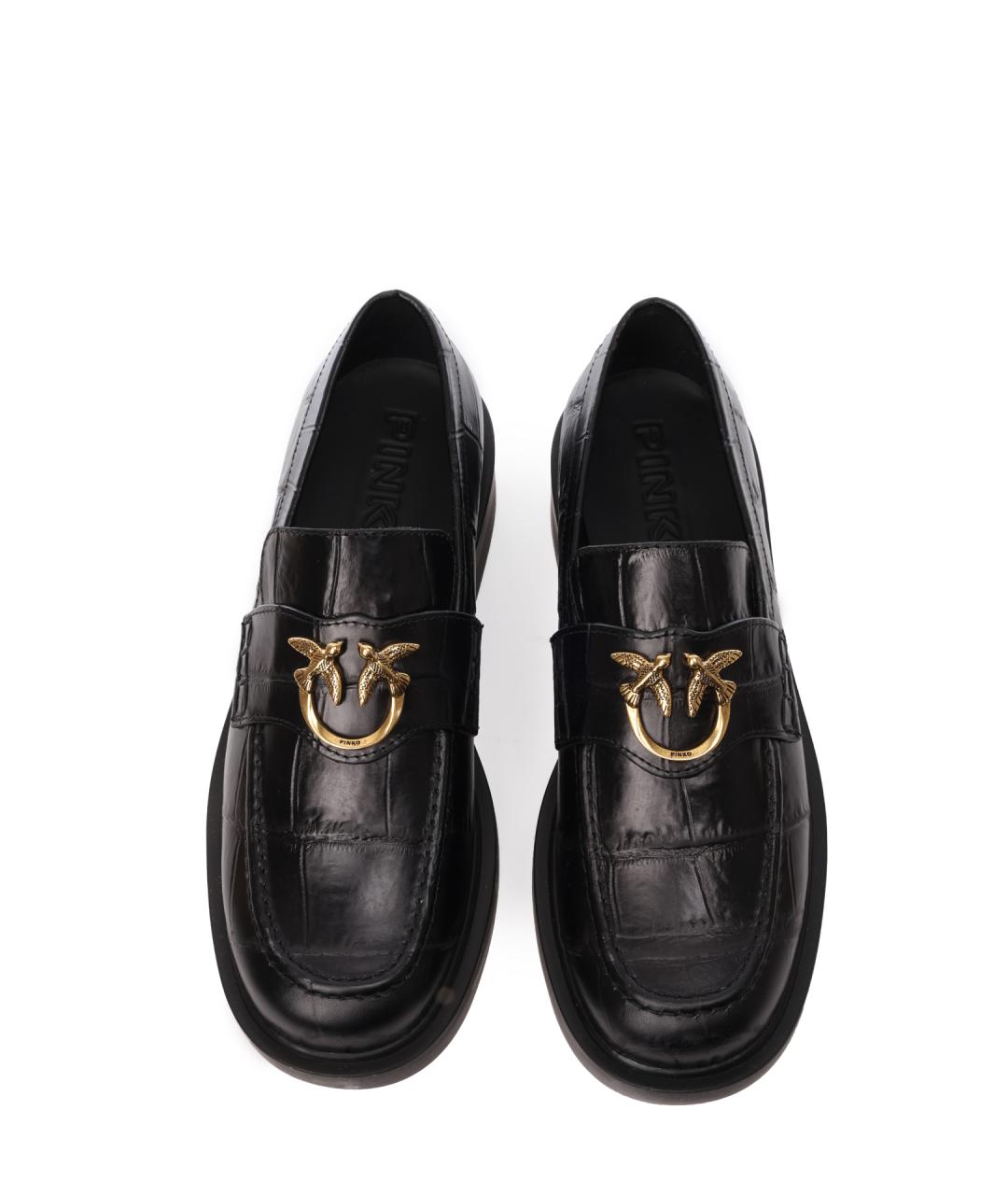 PINKO Черные лоферы, фото 5