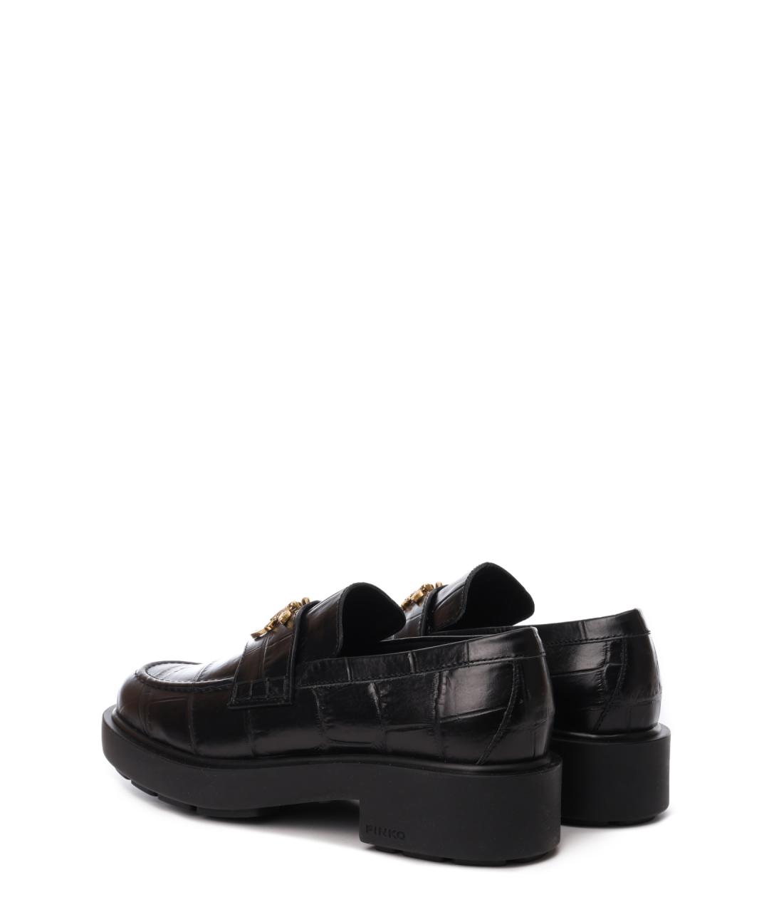 PINKO Черные лоферы, фото 3